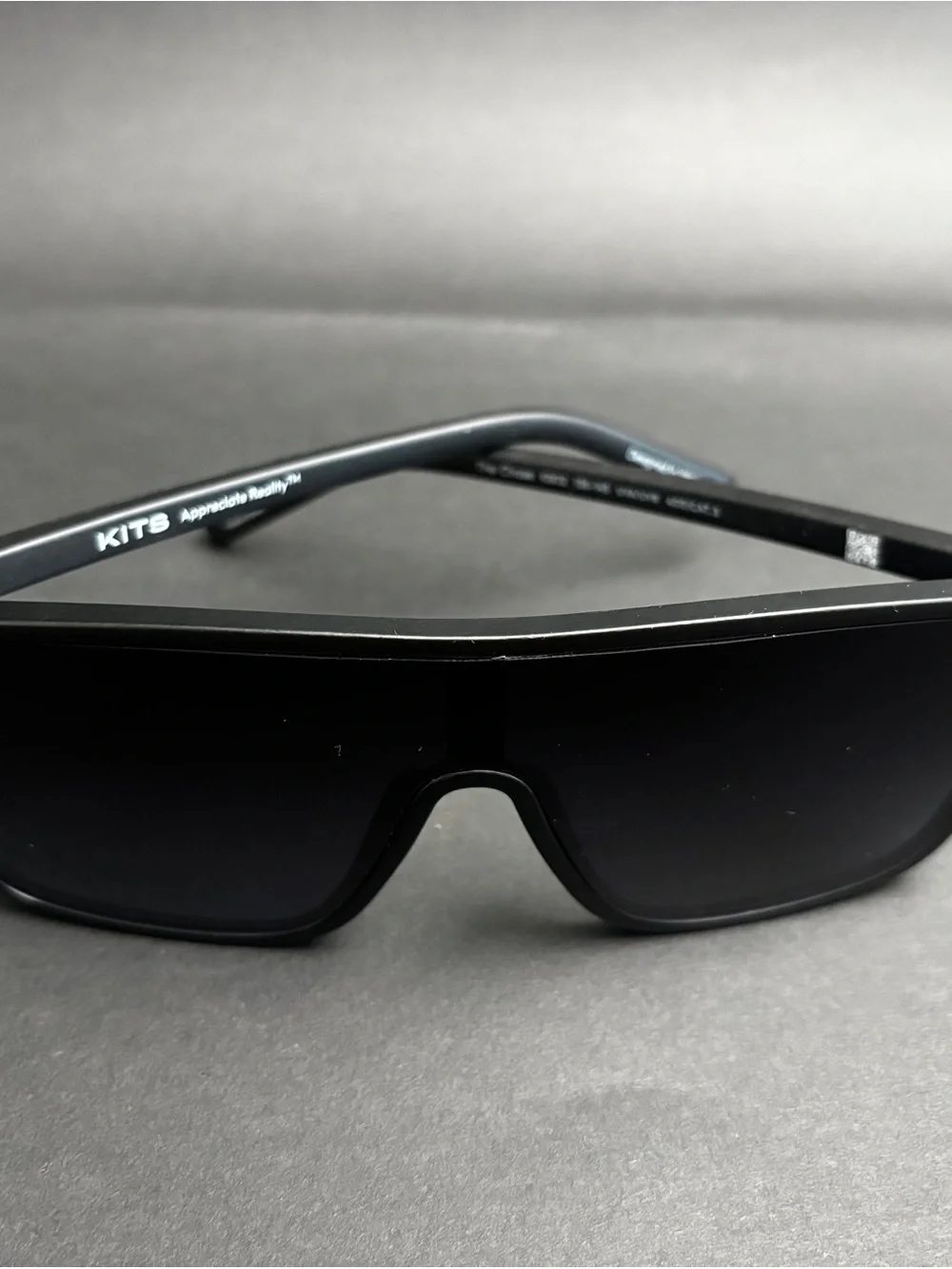 Black Shield-Style Performance Sunglasses